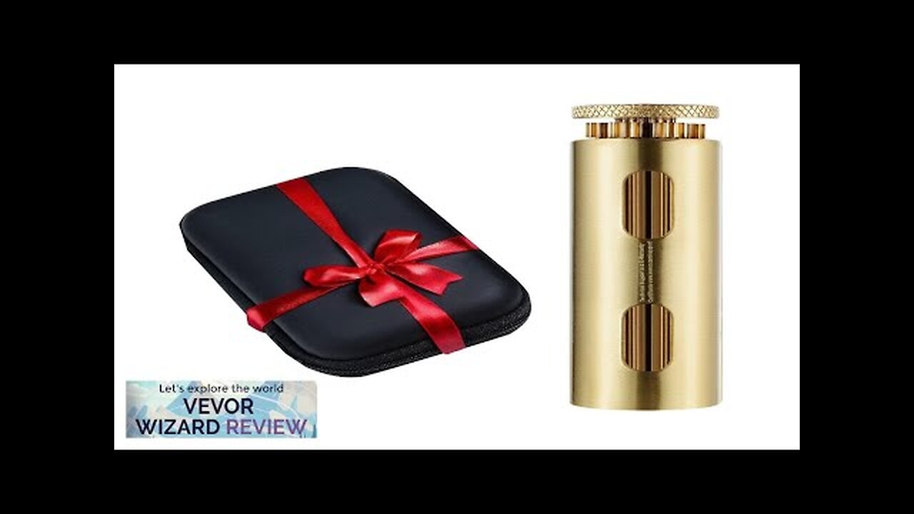 VEVOR Cigarette Rolling Machine Solid Brass Cigarette Roller Manual Tobacco Rolling Review