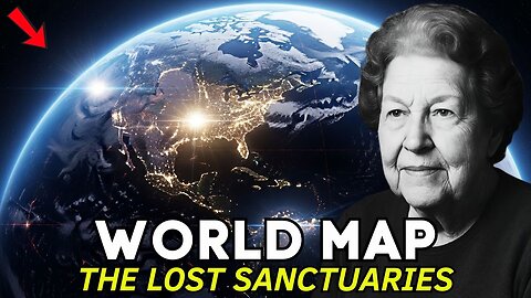 AFTER AMERICA: Dolores Cannon's Final WORLD MAP (And The Lost Sanctuaries)