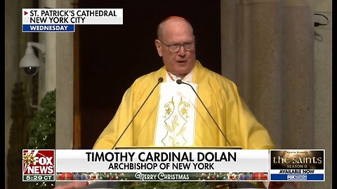 Cardinal Dolan Shares His Last Christmas Mass In NY