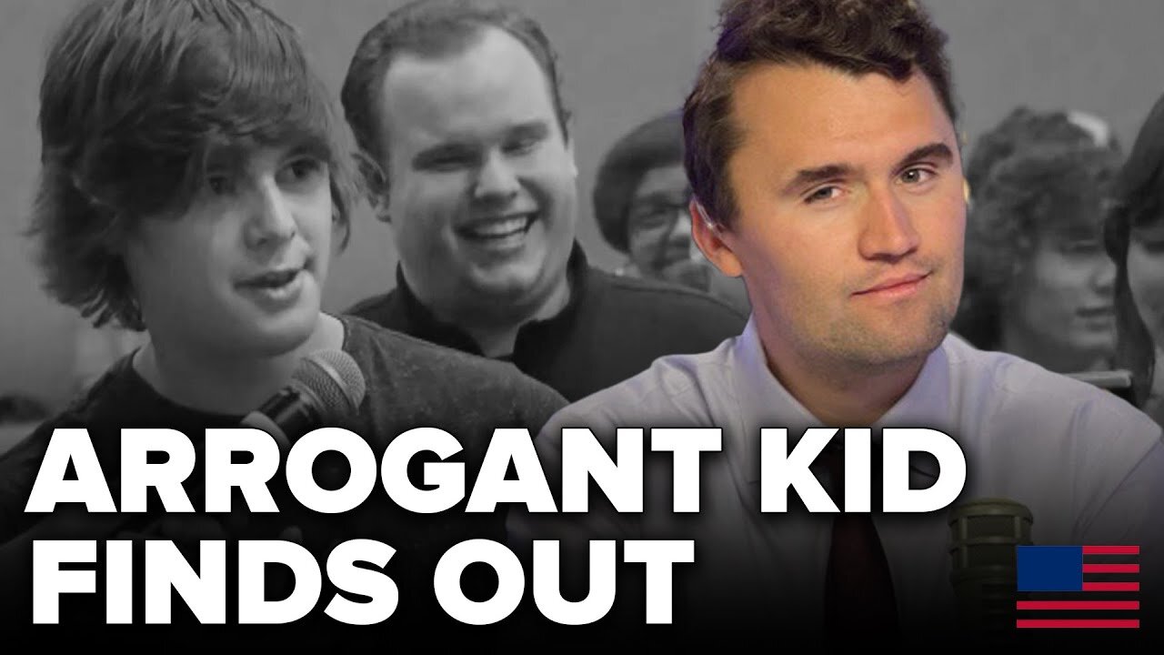 Charlie Takes Arrogant College Student to School on Critical Race Theory