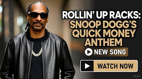 Rollin' Up Racks: Snoop Dogg's Quick Money Anthem #rap