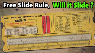 1940's Stancor Cardboard Slide Rule