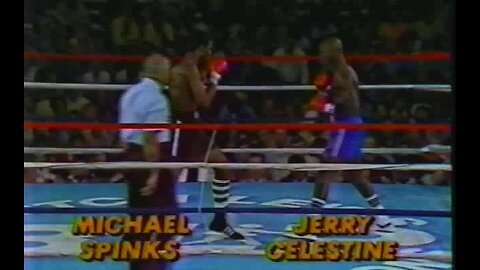 Michael Spinks vs Jerry Celestine - Jun 12 1982 - Playboy Hotel & Casino, Atlantic City, NJ