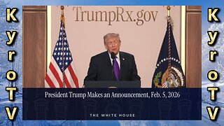President Trump Makes an Announcement - Feb. 5, 2026 (Swedish subtitles)