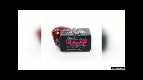 CNHL Black Series 1300mah 22.2V 6S 100C Lipo Battery XT60 Plug Review