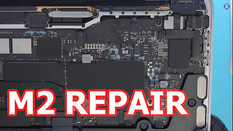 Fixing M2 MacBook Pro With Liquid Damage