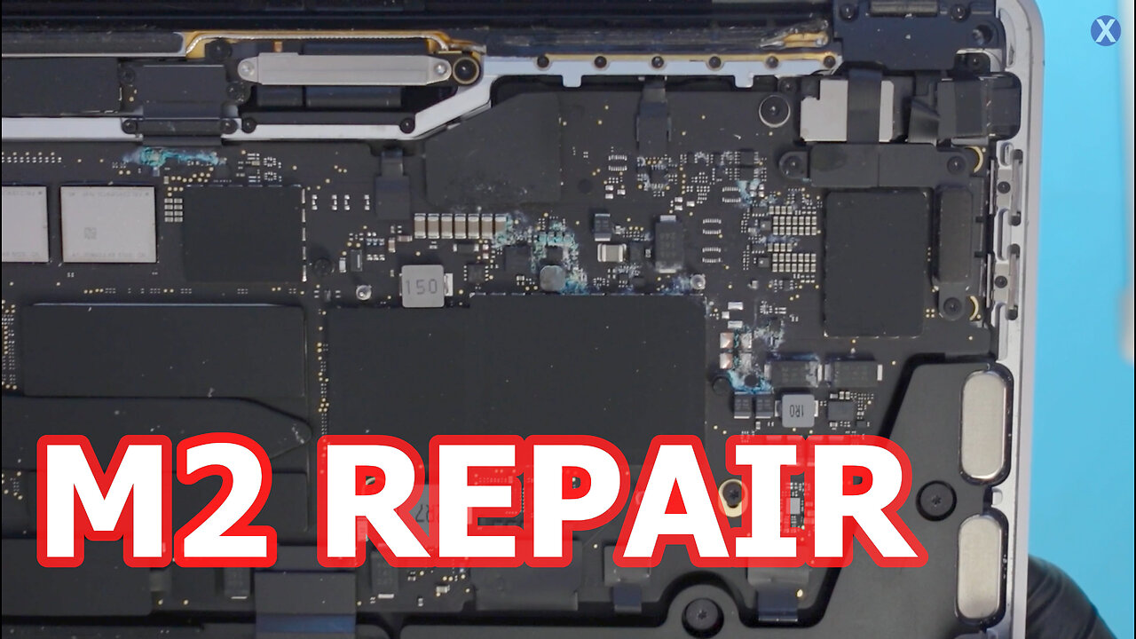 Fixing M2 MacBook Pro With Liquid Damage