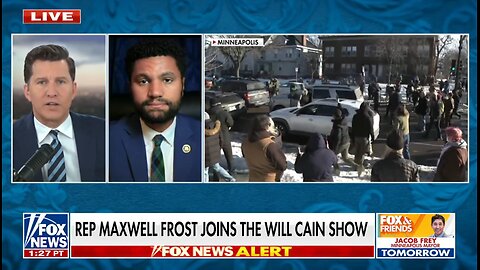 Will Cain RIPS Into Rep. Maxwell Frost Over Minnesota ICE Shooting