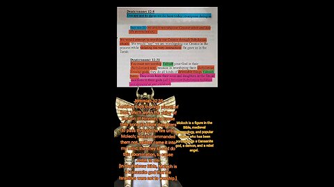 Do not sacrifice your children to Moloch