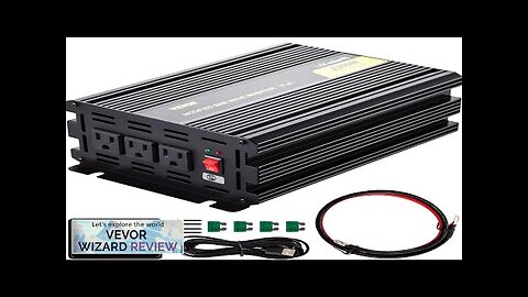 VEVOR Power Inverter 2300W Modified Sine Wave Inverter DC 24V to AC Review