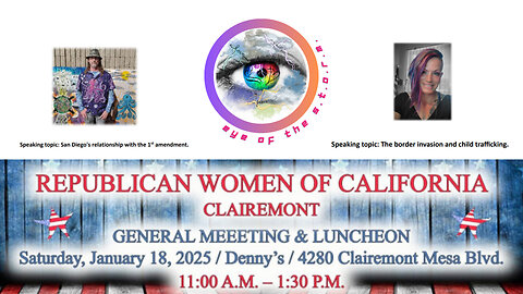 Republican Women of California - Clairemont - 1.18.25