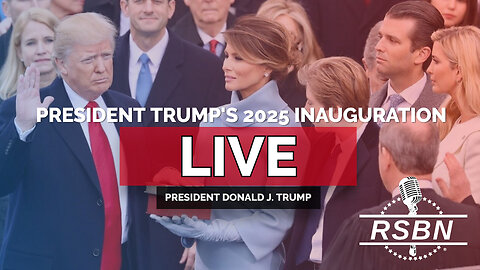 LIVE REPLAY: Inauguration of the 47th President Donald Trump, and Presidential Parade - 1/20/25