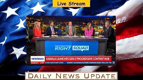 612b: Newsmax - Kamala Harris' HQ relaunch is 'nothing' | The Right Squad