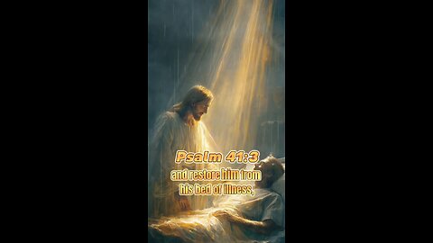 Psalm 41:3 & 103:3 | God Sustains & Heals All Diseases #Healing #GodsRestoration #HealAllDiseases