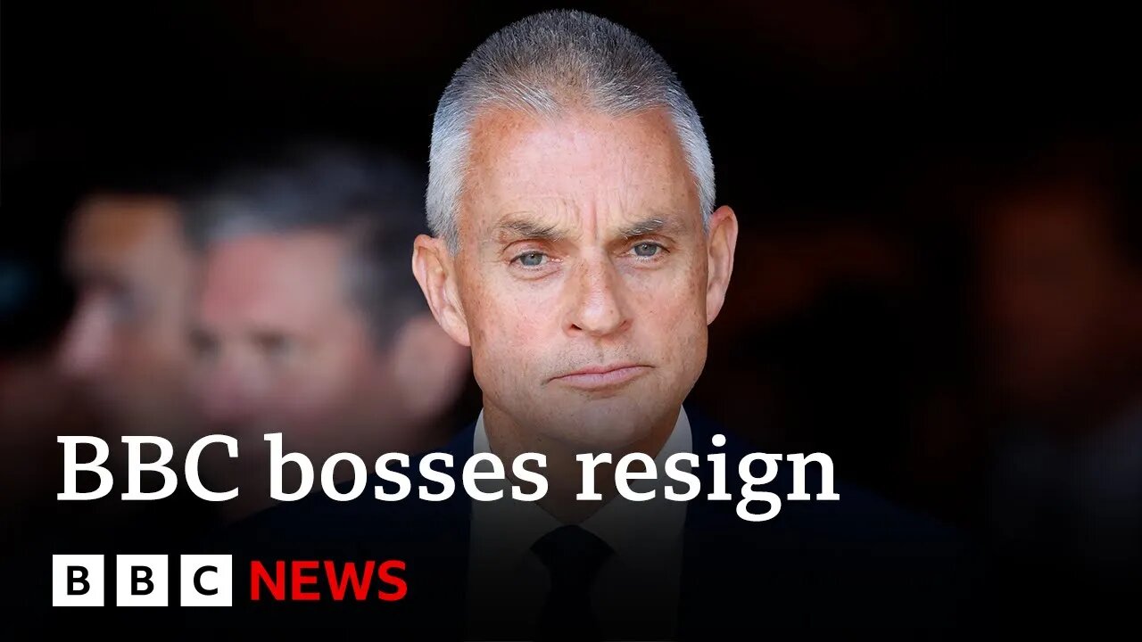 Reaction to resignations of BBC bosses Tim Davie and Deborah Turness | BBC News