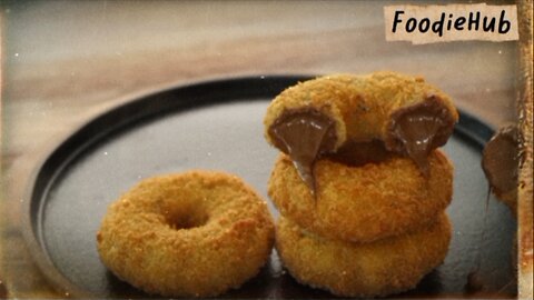 🍫 Crispy & Moist Chocolate Donuts | Easy & Delicious🍩