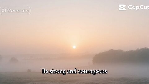 Be strong and courageous. Do not be afraid or terrified because of them... — Deuteronomy 31:6