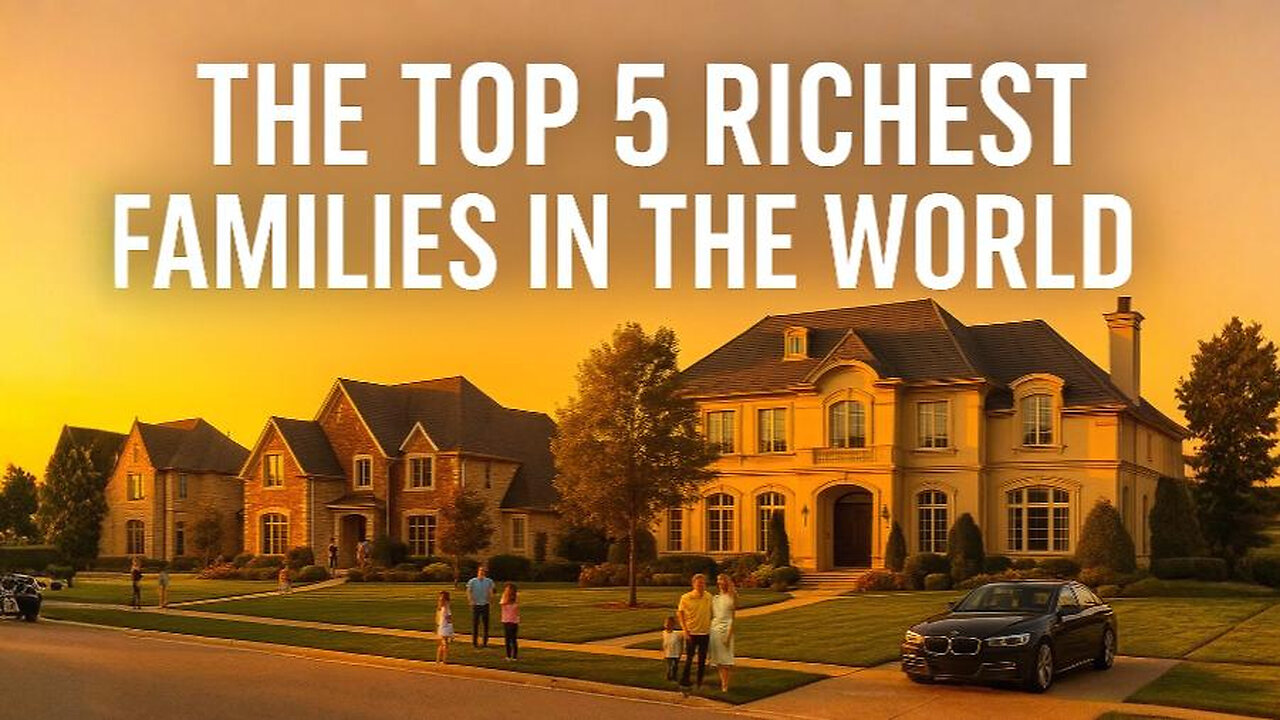 The top 5 richest families in the world 🪙