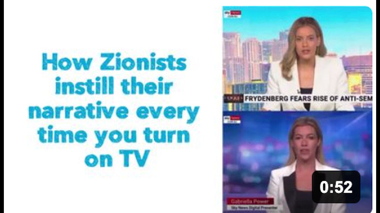 How Zionists instill their narrative every time you turn on TV