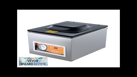 VEVOR Chamber Vacuum Sealer 260W Sealing Power Vacuum Packing Machine for Wet Review