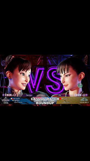Kuya Kalbo SF6 Casual Match Roundup. Chun Li 4 star Diamond Rank [Hori Fight Stick]