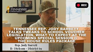 Tennessee Rep. Jody Barrett Talks Tweaks to School Voucher Legislation, the Special Session & More!