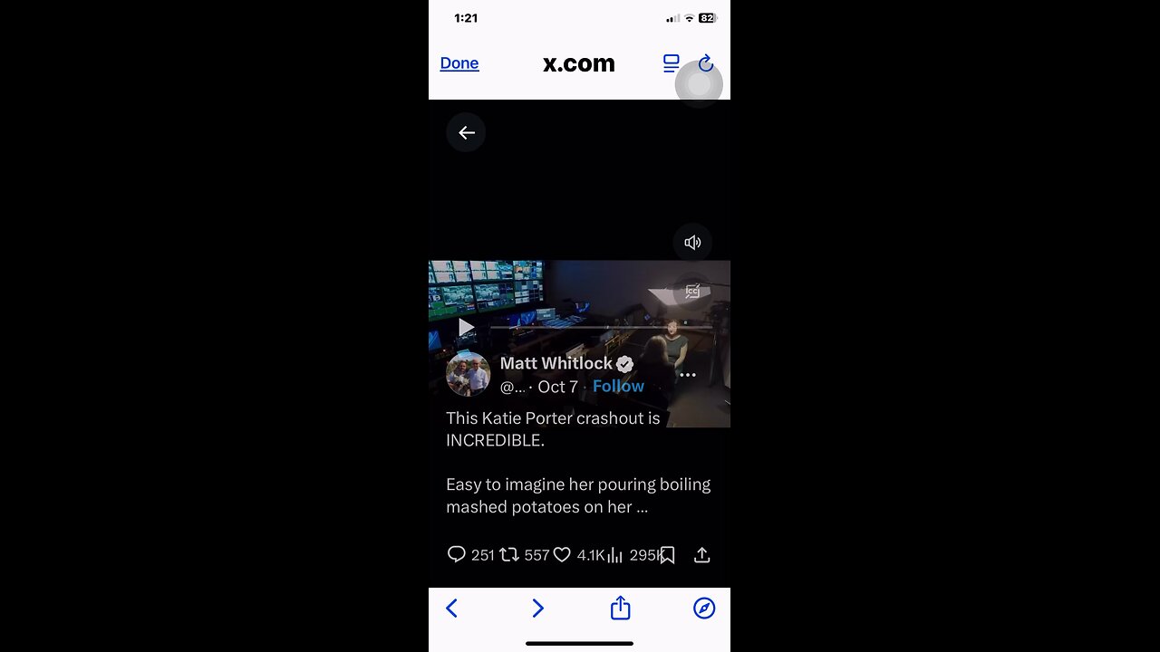 CA Gov Candidate Katie Porter Crashes and Burns