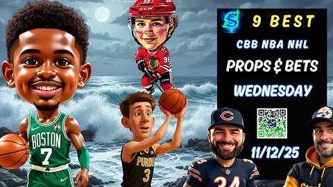 🏀 9 HOT NBA PROPS | COLLEGE BASKETBALL PICKS | NHL PICKS | PRIZEPICKS TODAY | WED 11/12/25