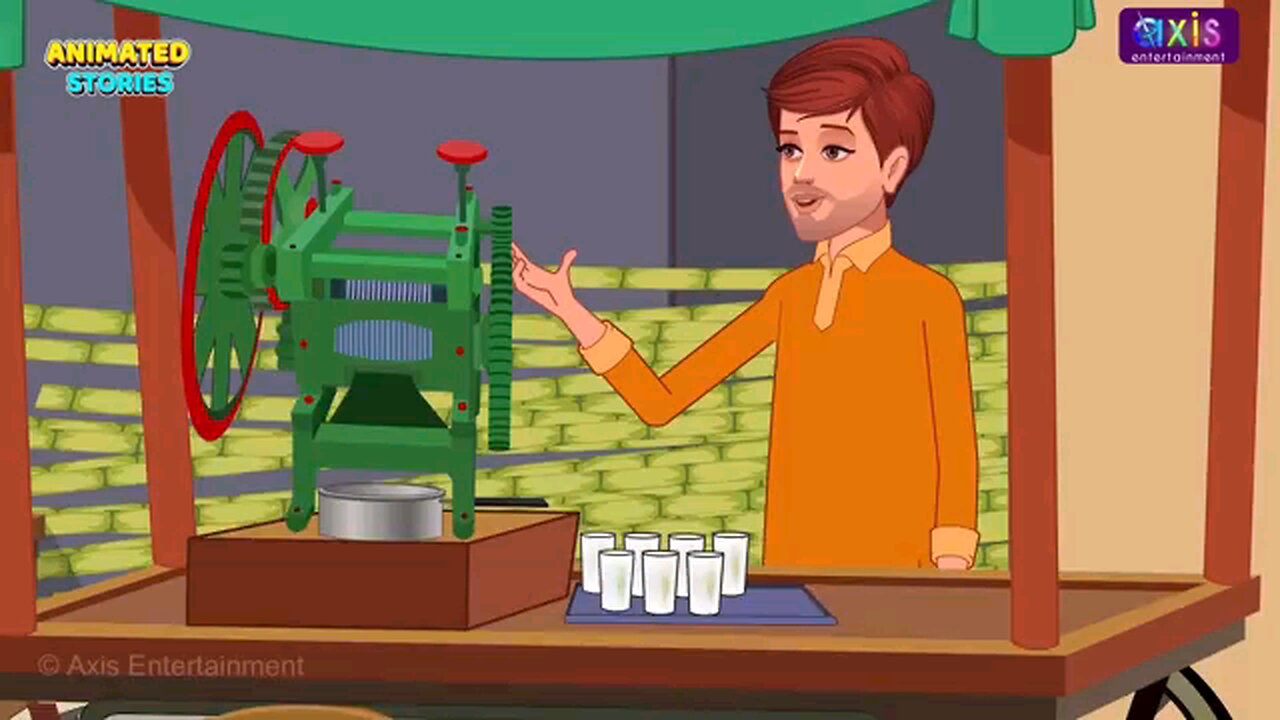 Greedy Sugarcane Seller | Moral Stories in English | english story | Learn English | Bedtime Stori