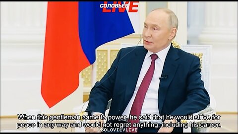 🇷🇺 🏹 🎬 Vladimir Putin: Putin talks about Zelensky