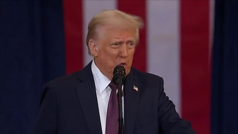 Donald Trump presidential inauguration address 2025 (FULL SPEECH)