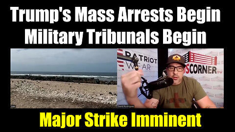 Juan O Savin w/ Nino: Trump's Mass Arrests Begin - Military Tribunals Begin