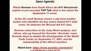 TAP Talk with 9/11 Revisionist on September 11 truth.