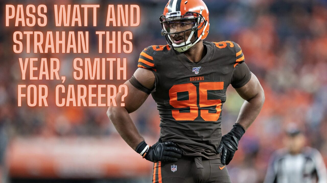Not yet 30, Myles Garrett has a good shot of breaking Bruce Smith's all-time sack record