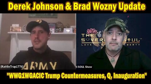 Derek Johnson & Brad Wozny Situation Update Jan 10: "WWG1WGA CIC Trump Countermeasures, Q, Inauguration, Cabal DEWs"