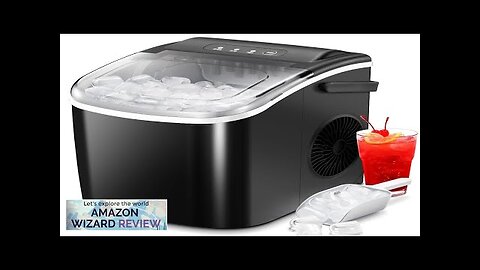 Ice Makers Countertop with Self-Cleaning 26.5Lbs/24Hrs 9 Cubes Ice Ready in 6 Review