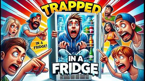 My Friends Trapped Me In A Fridge! 🥶❄️