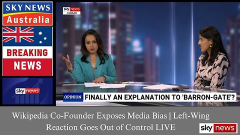 Wikipedia Co-Founder Exposes Media Bias | Left-Wing Reaction Goes Out of Control LIVE