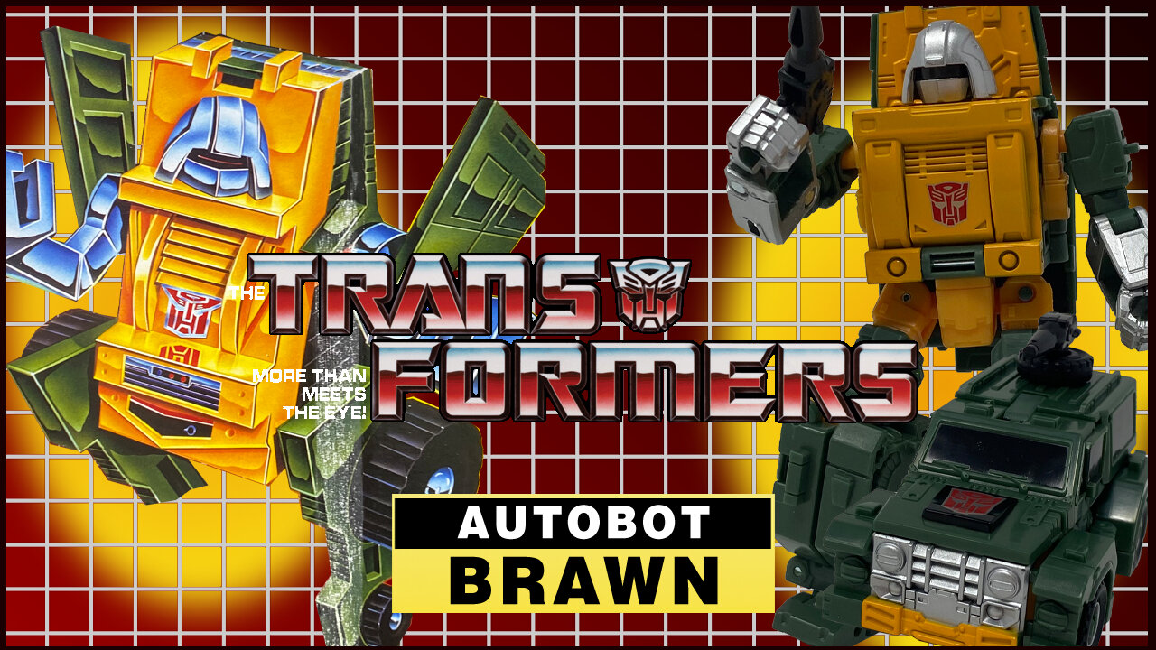 Brawn - Transformers - Retro Card - Unboxing & Review