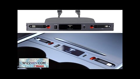 Fast Charge Tesla Charger Adapter Tesla USB Hub Fit Center Console Adapter Review