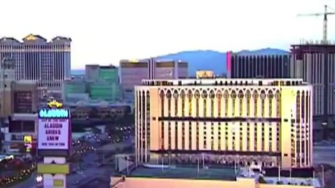 Aladdin Las Vegas Implosion