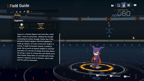 impmon all digivolution/de-digivolution/profile Digimon Story Time Stranger