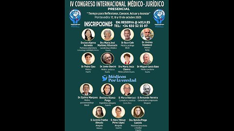 IV Congreso Internacional Médico Científico Juridico de Pontevedra octubre 2025 Jurídico
