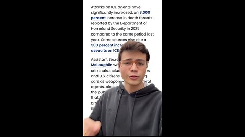 Victor Reacts: The Left Is Responsible For Attacks on ICE