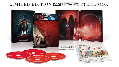 IT: Welcome to Derry: The Complete First Season [Limited Edition 4K UHD Steelbook]