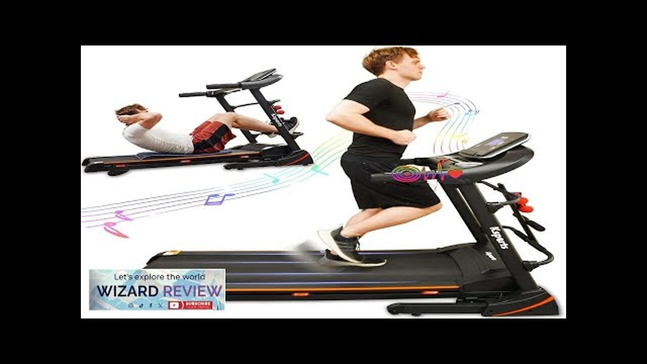 Ksports Treadmill Bundle Electric Folding Incline Treadmill with Auto/Manual Incline Sit Review