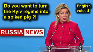 Do you want to turn the Kyiv regime into a spiked pig?!