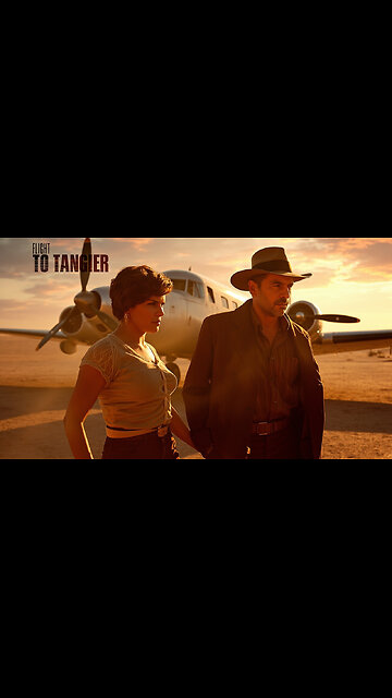 Flight To Tangier Highlights - Joan Fontaine and Jack Palance