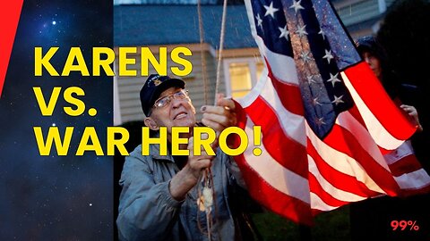 KARENS vs. WAR HERO! HOA Tries to Stop Medal of Honor Recipient From Flying Flag!