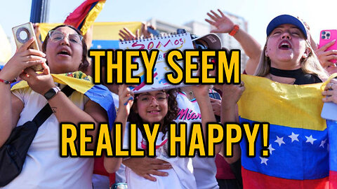 Venezuelans Seem Mostly Very Happy About What Happened To Maduro